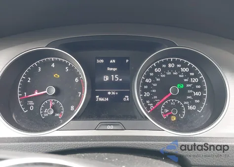 2015 Volkswagen Golf Tsi S 4-Door z USA, uszkodzony, nr VIN 3VW217AU2FM102967